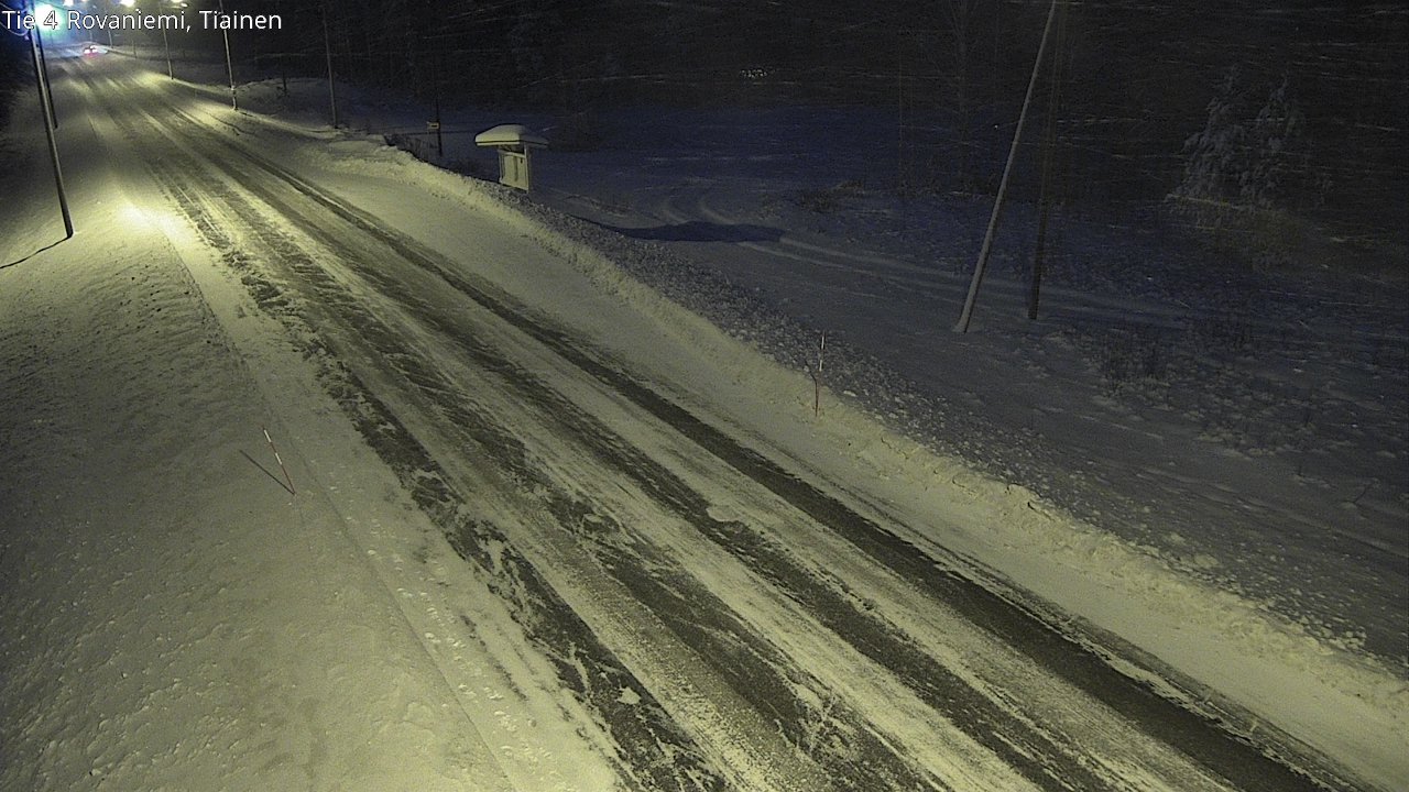 Kelikamerat Kuva Tie 4 Rovaniemi, Tiainen, Rovaniemi, Lappi