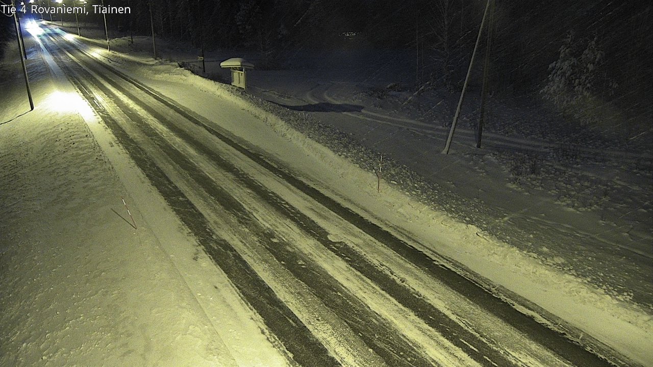 Kelikamerat Kuva Tie 4 Rovaniemi, Tiainen, Rovaniemi, Lappi