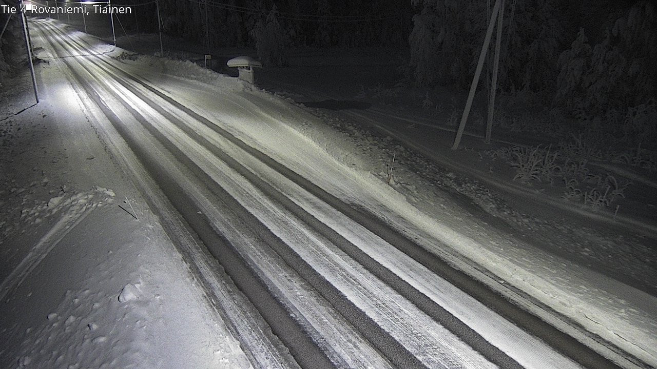 Kelikamerat Kuva Tie 4 Rovaniemi, Tiainen, Rovaniemi, Lappi