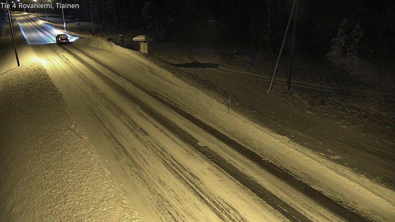 Kelikamerat Kuva Tie 4 Rovaniemi, Tiainen, Rovaniemi, Lappi