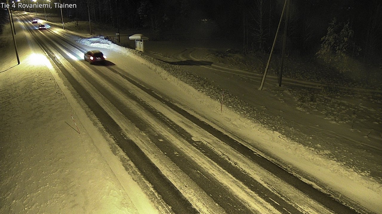 Kelikamerat Kuva Tie 4 Rovaniemi, Tiainen, Rovaniemi, Lappi