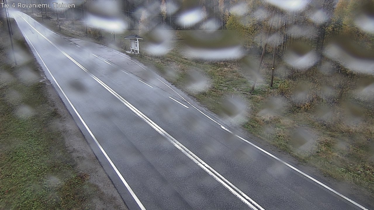 Weather Camera Image Road 4 Rovaniemi, Tiainen, Rovaniemi, Lappi