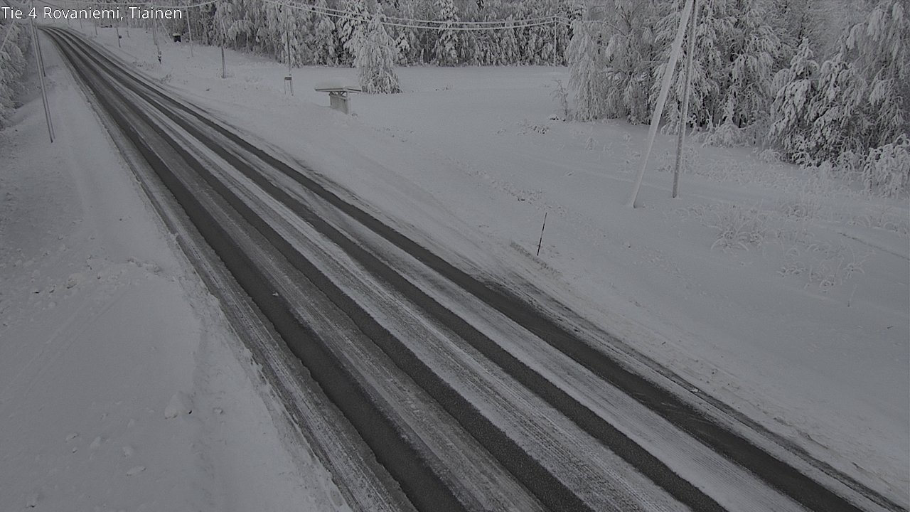 Kelikamerat Kuva Tie 4 Rovaniemi, Tiainen, Rovaniemi, Lappi