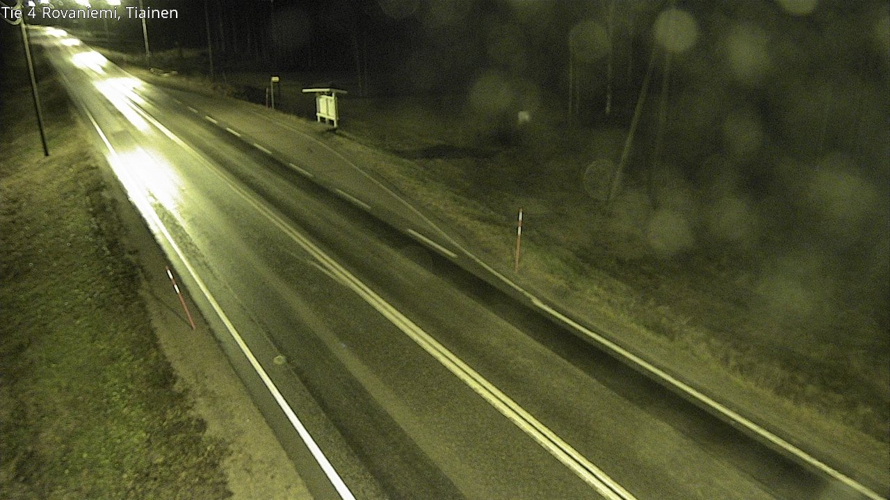 Kelikamerat Kuva Tie 4 Rovaniemi, Tiainen, Rovaniemi, Lappi