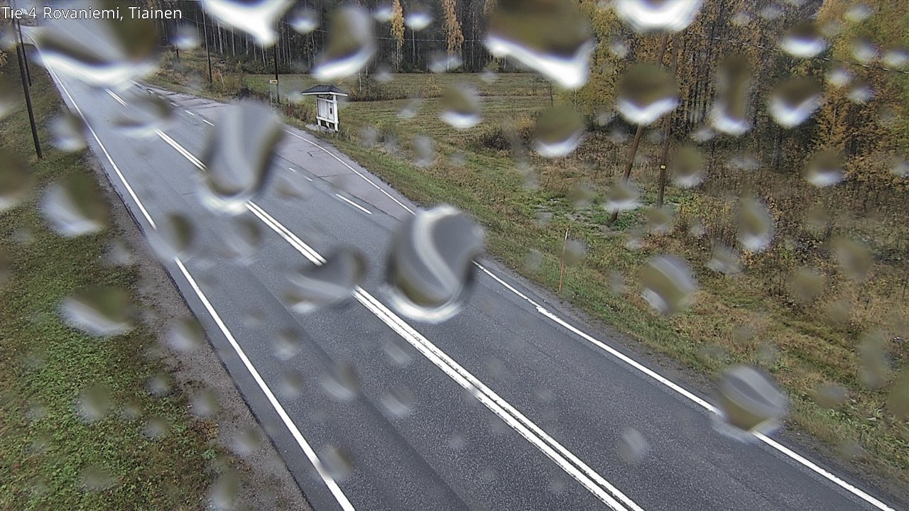 Weather Camera Image Väg 4 Rovaniemi, Tiainen, Rovaniemi, Lappi