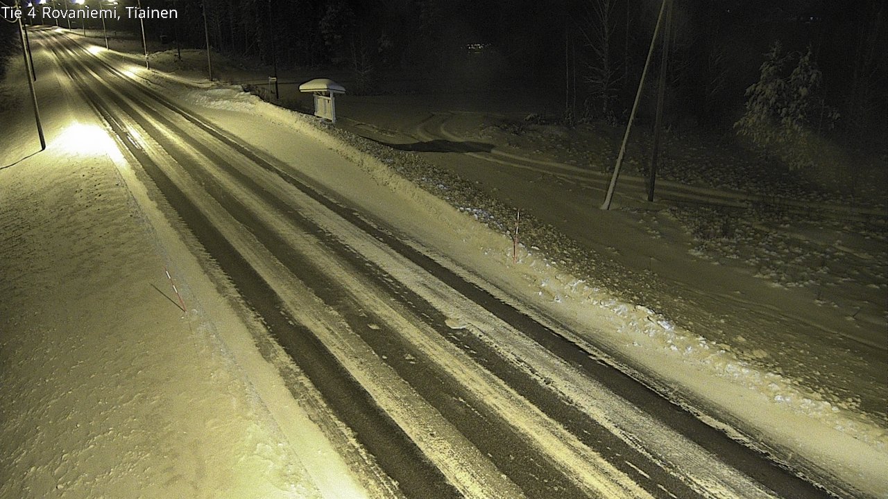 Kelikamerat Kuva Tie 4 Rovaniemi, Tiainen, Rovaniemi, Lappi