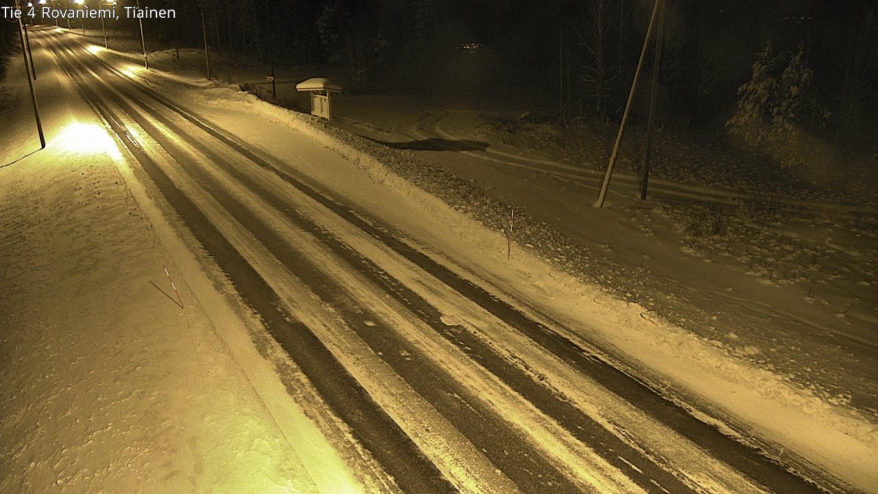 Kelikamerat Kuva Tie 4 Rovaniemi, Tiainen, Rovaniemi, Lappi