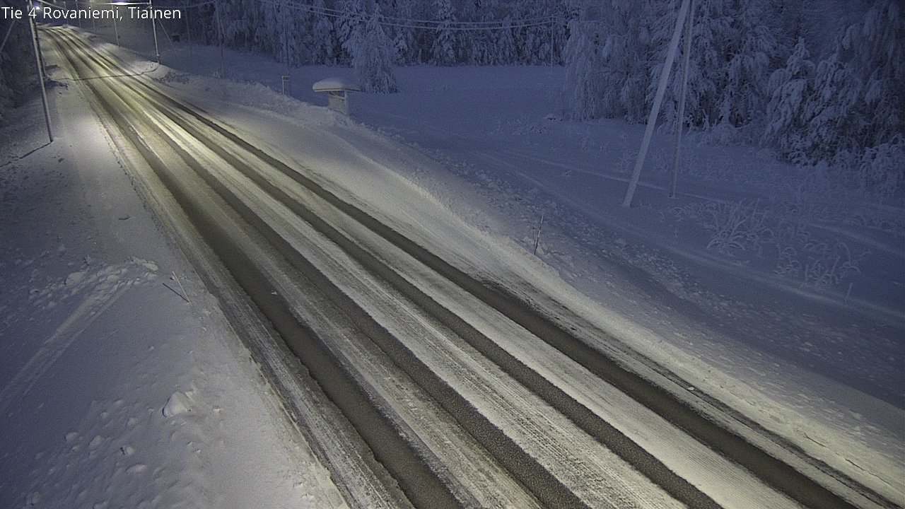 Kelikamerat Kuva Tie 4 Rovaniemi, Tiainen, Rovaniemi, Lappi
