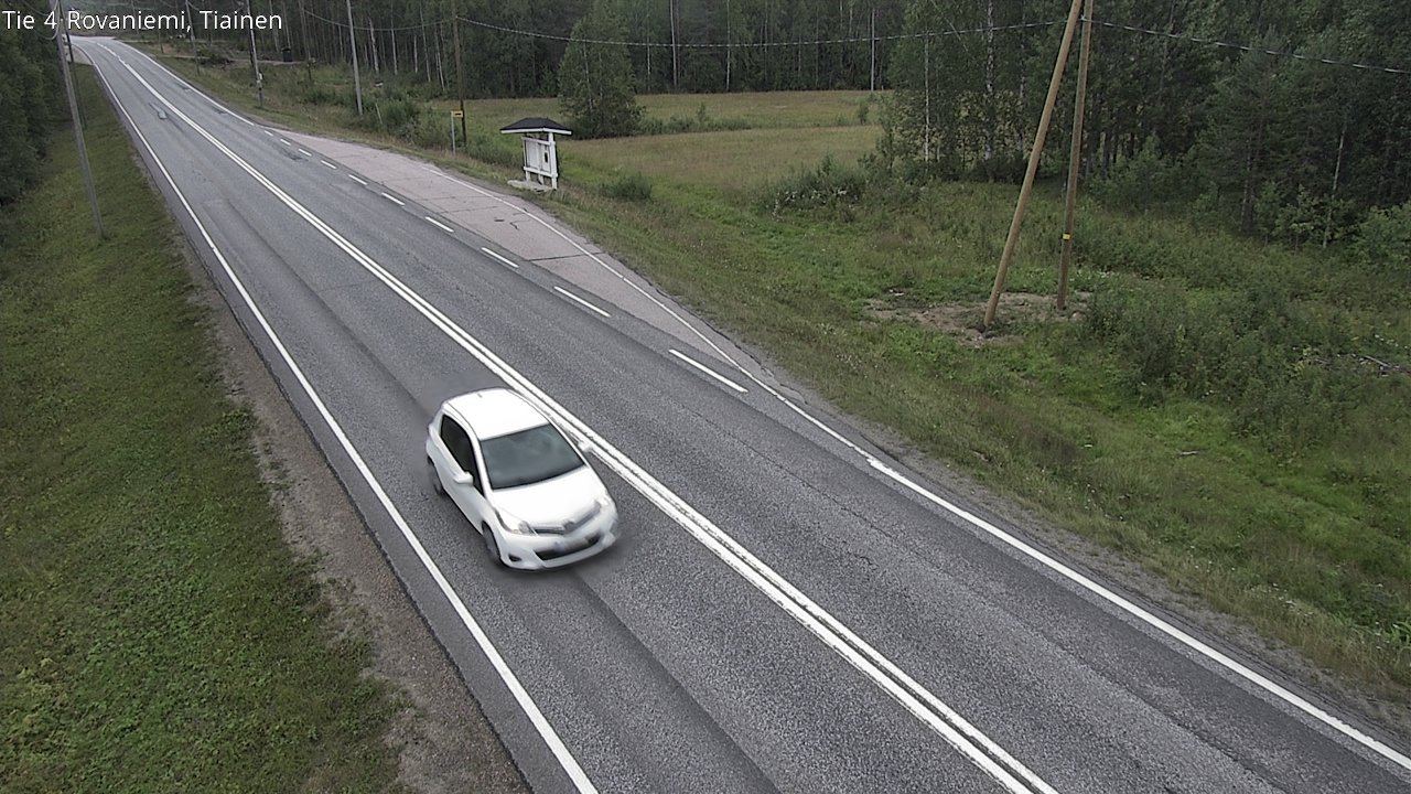 Kelikamerat Kuva Tie 4 Rovaniemi, Tiainen, Rovaniemi, Lappi