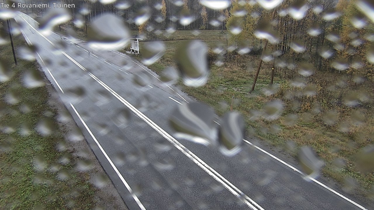 Weather Camera Image Väg 4 Rovaniemi, Tiainen, Rovaniemi, Lappi