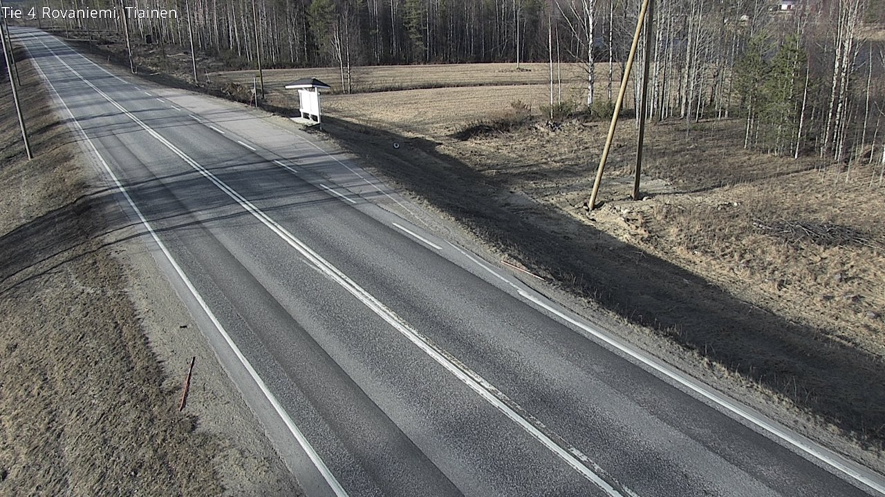 Kelikamerat Kuva Tie 4 Rovaniemi, Tiainen, Rovaniemi, Lappi