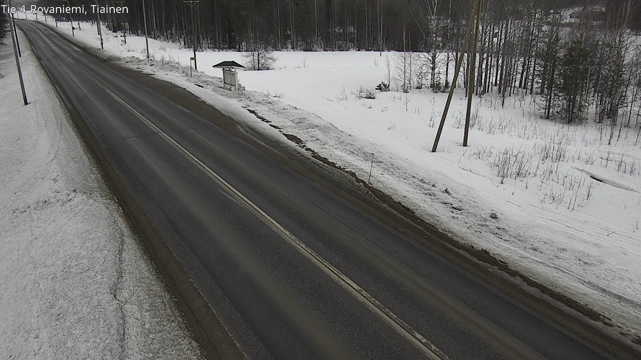 Kelikamerat Kuva Tie 4 Rovaniemi, Tiainen, Rovaniemi, Lappi