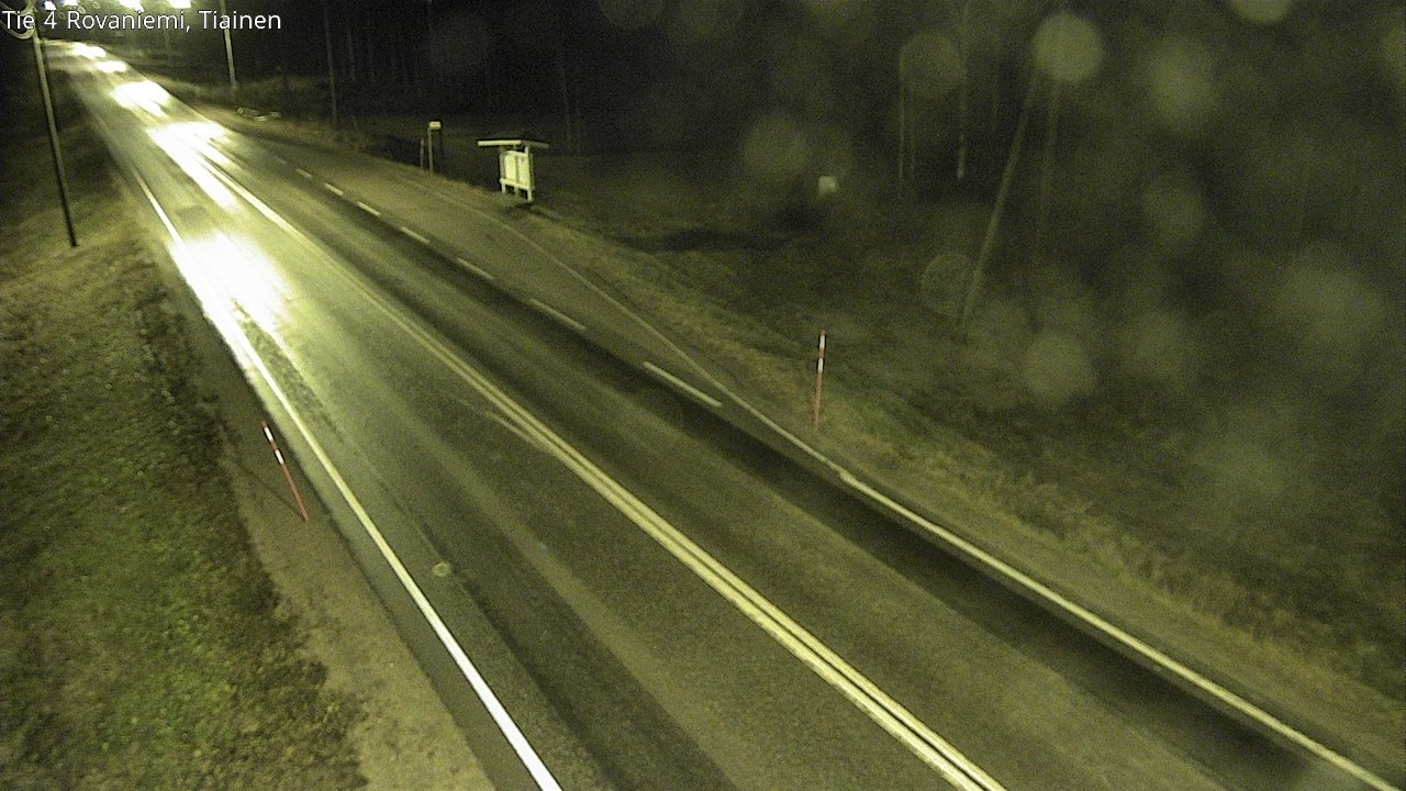 Kelikamerat Kuva Tie 4 Rovaniemi, Tiainen, Rovaniemi, Lappi