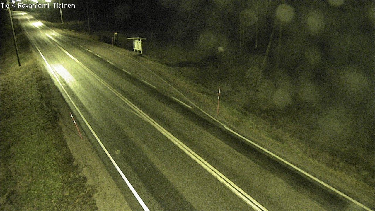 Kelikamerat Kuva Tie 4 Rovaniemi, Tiainen, Rovaniemi, Lappi