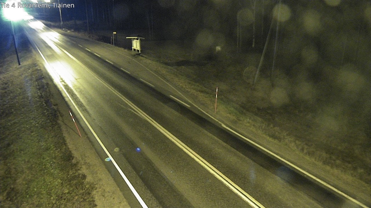 Kelikamerat Kuva Tie 4 Rovaniemi, Tiainen, Rovaniemi, Lappi