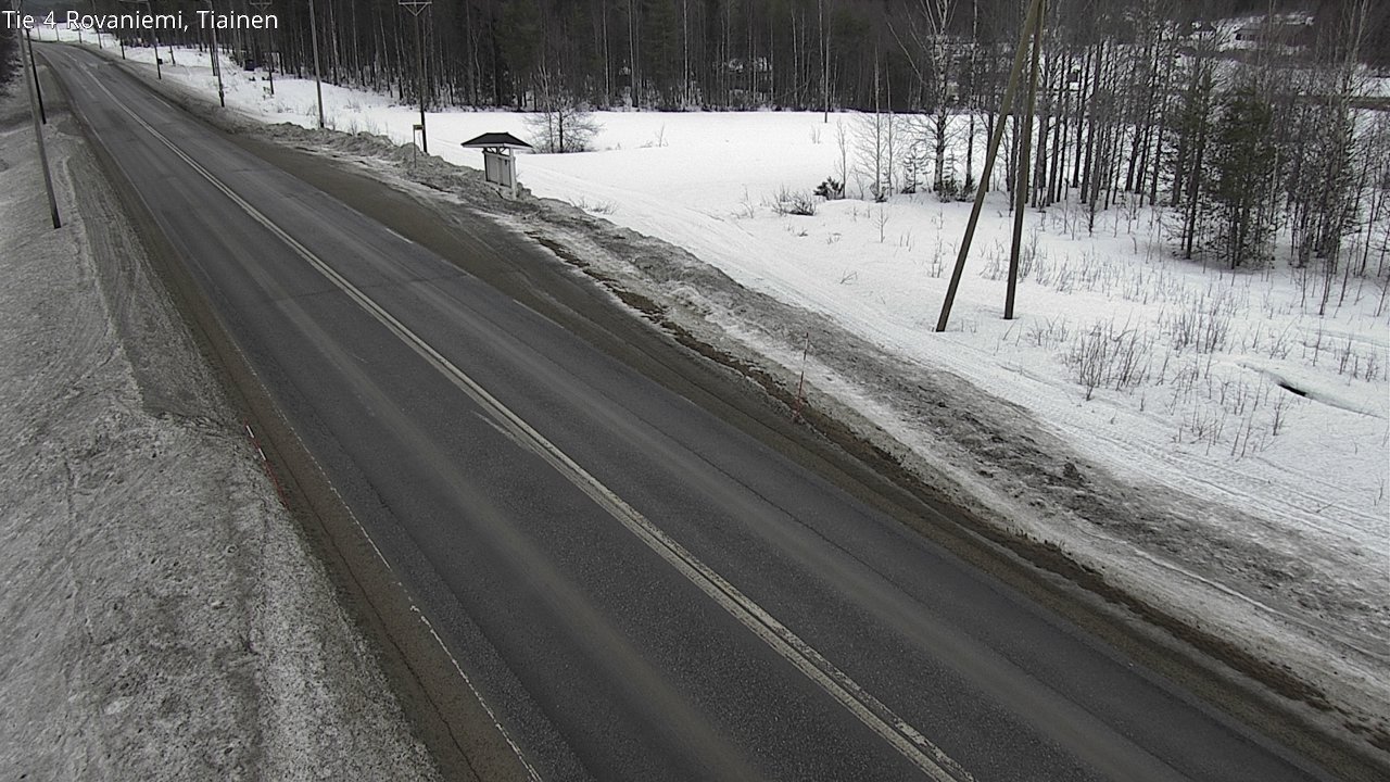 Kelikamerat Kuva Tie 4 Rovaniemi, Tiainen, Rovaniemi, Lappi