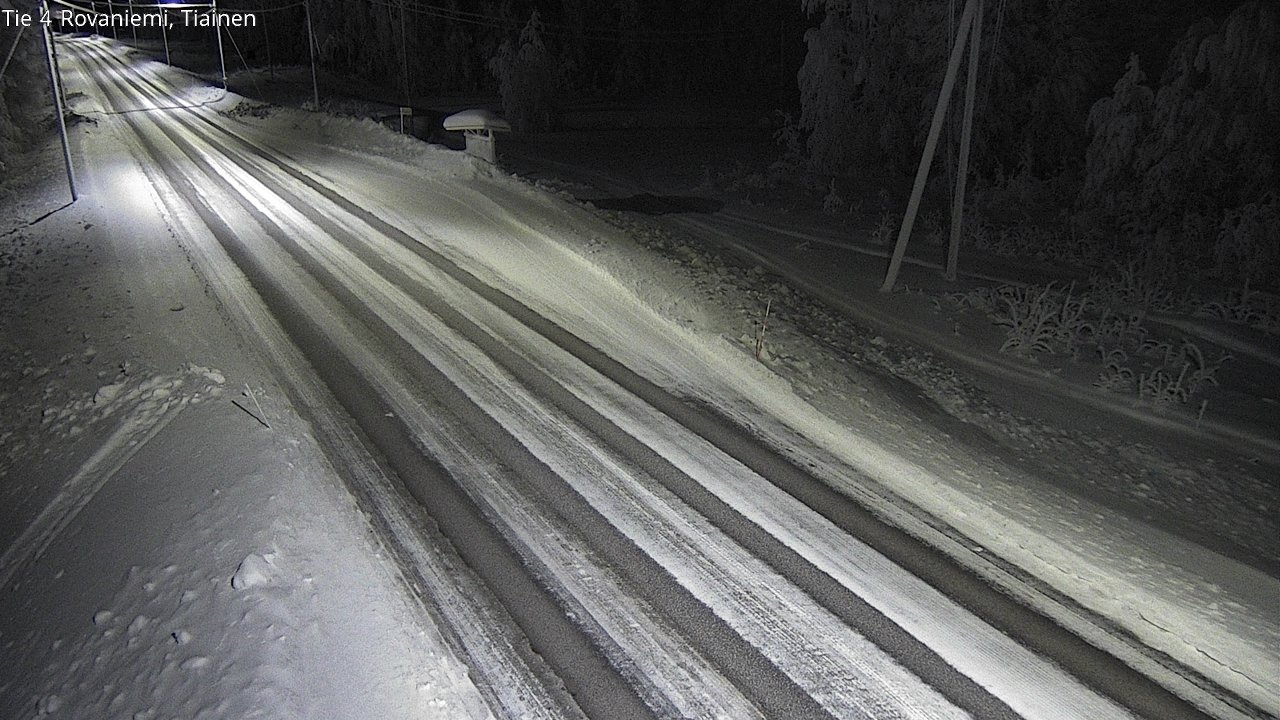 Kelikamerat Kuva Tie 4 Rovaniemi, Tiainen, Rovaniemi, Lappi