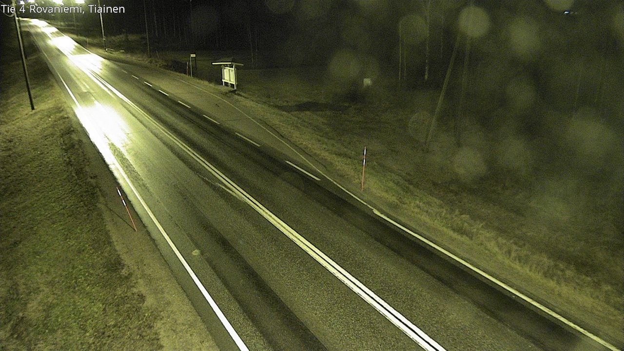 Kelikamerat Kuva Tie 4 Rovaniemi, Tiainen, Rovaniemi, Lappi