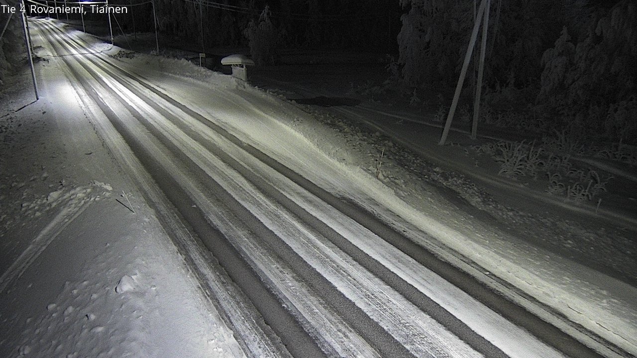 Kelikamerat Kuva Tie 4 Rovaniemi, Tiainen, Rovaniemi, Lappi