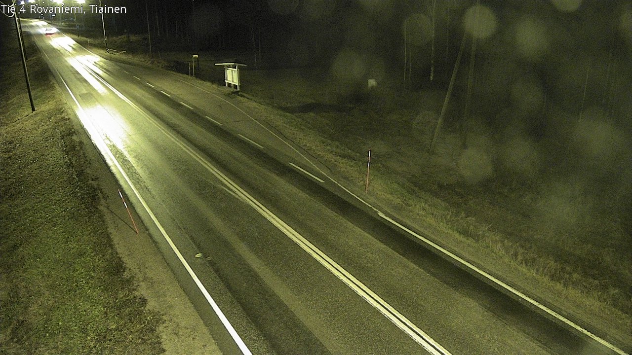 Kelikamerat Kuva Tie 4 Rovaniemi, Tiainen, Rovaniemi, Lappi