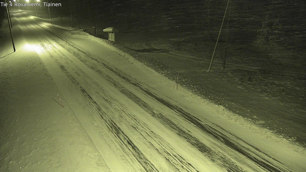 Kelikamerat Kuva Tie 4 Rovaniemi, Tiainen, Rovaniemi, Lappi