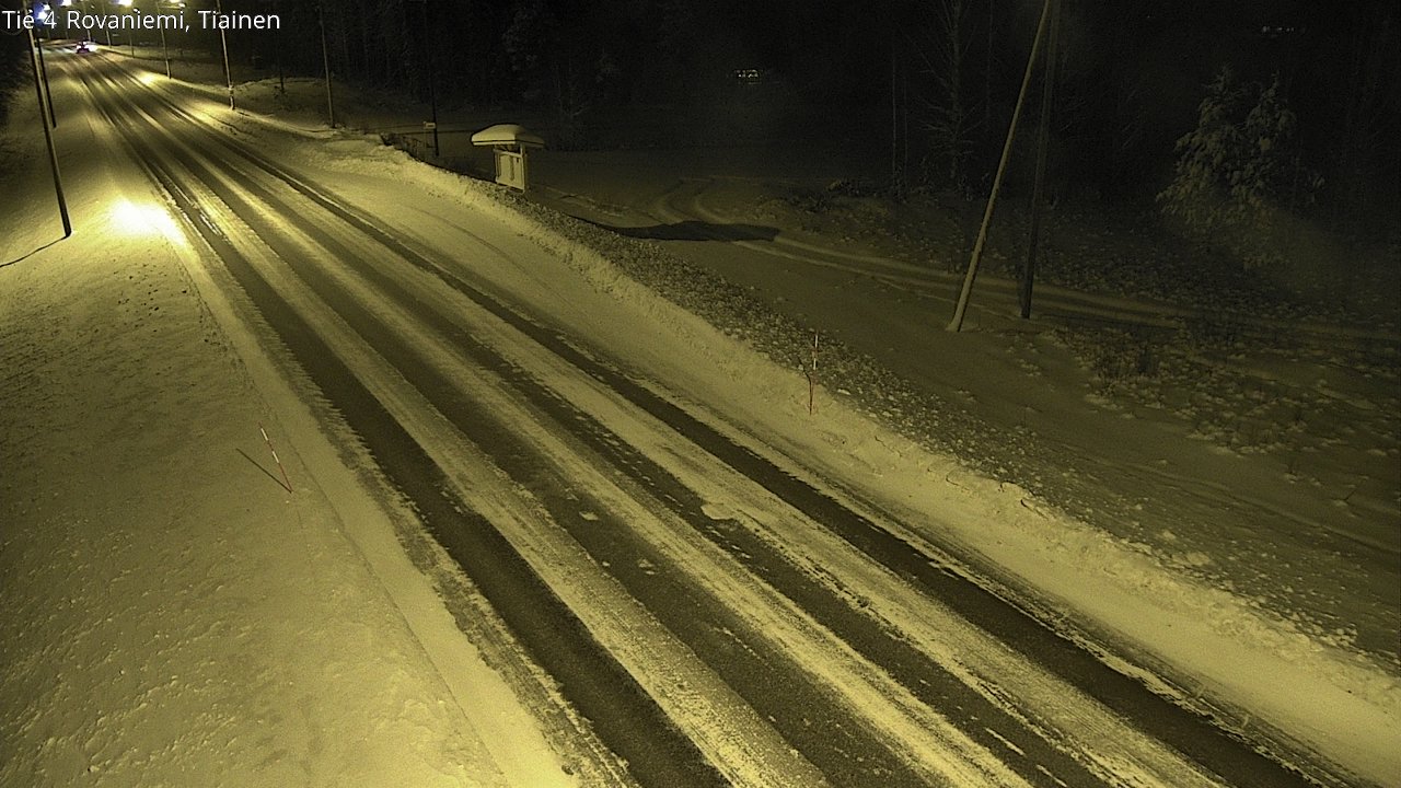 Kelikamerat Kuva Tie 4 Rovaniemi, Tiainen, Rovaniemi, Lappi