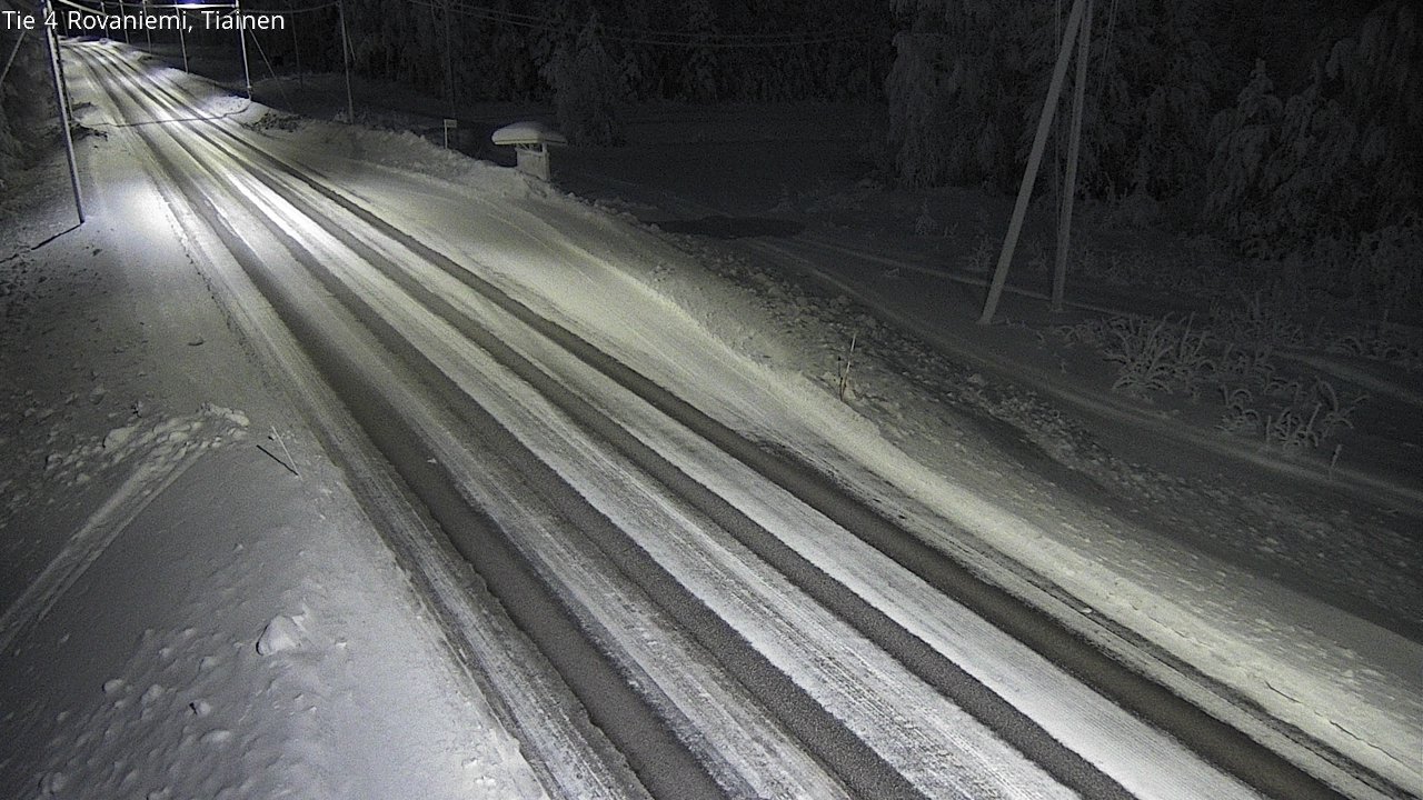 Kelikamerat Kuva Tie 4 Rovaniemi, Tiainen, Rovaniemi, Lappi