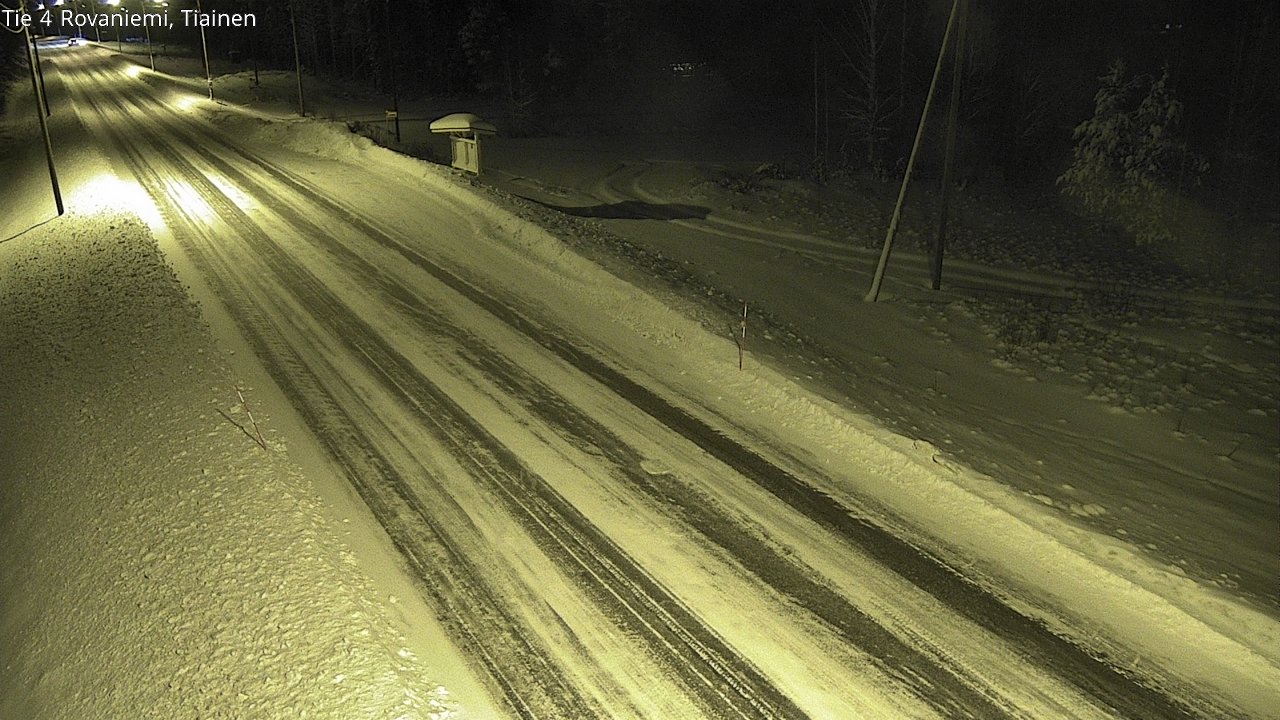 Kelikamerat Kuva Tie 4 Rovaniemi, Tiainen, Rovaniemi, Lappi