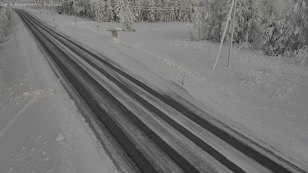 Kelikamerat Kuva Tie 4 Rovaniemi, Tiainen, Rovaniemi, Lappi