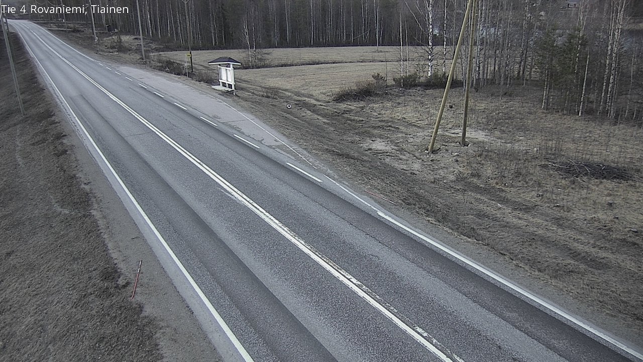 Kelikamerat Kuva Tie 4 Rovaniemi, Tiainen, Rovaniemi, Lappi