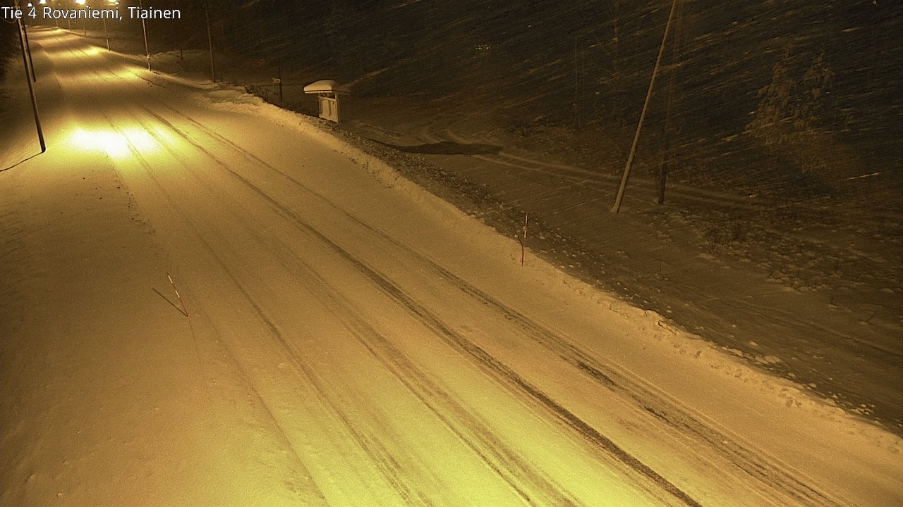 Kelikamerat Kuva Tie 4 Rovaniemi, Tiainen, Rovaniemi, Lappi