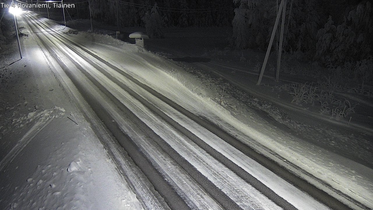 Kelikamerat Kuva Tie 4 Rovaniemi, Tiainen, Rovaniemi, Lappi