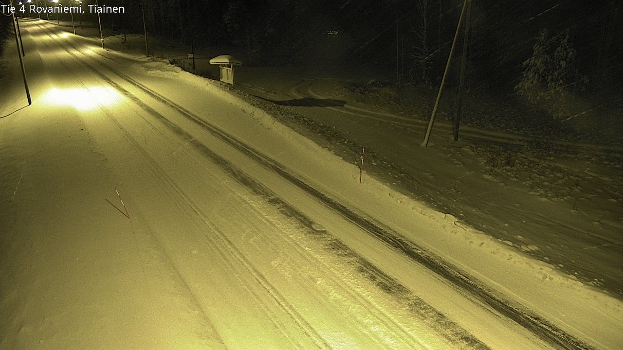 Kelikamerat Kuva Tie 4 Rovaniemi, Tiainen, Rovaniemi, Lappi