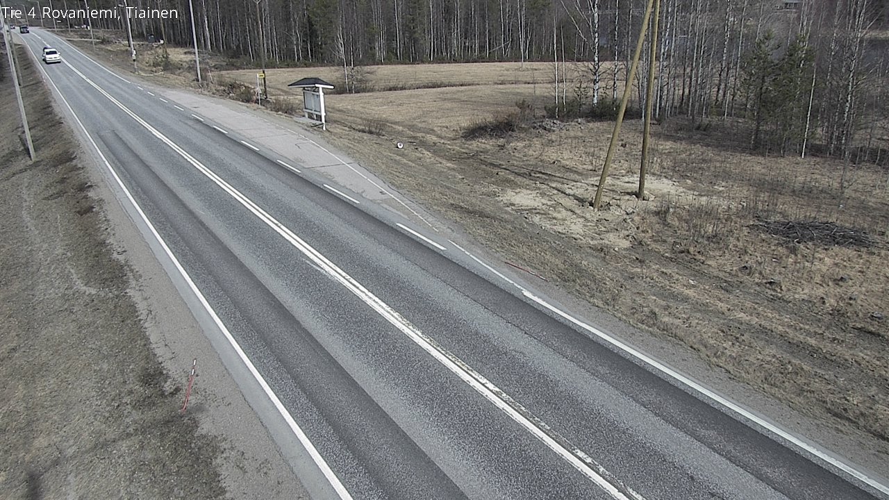 Kelikamerat Kuva Tie 4 Rovaniemi, Tiainen, Rovaniemi, Lappi