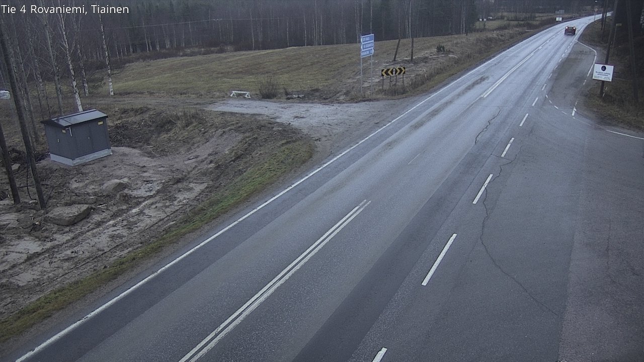 Kelikamerat Kuva Tie 4 Rovaniemi, Tiainen, Rovaniemi, Lappi