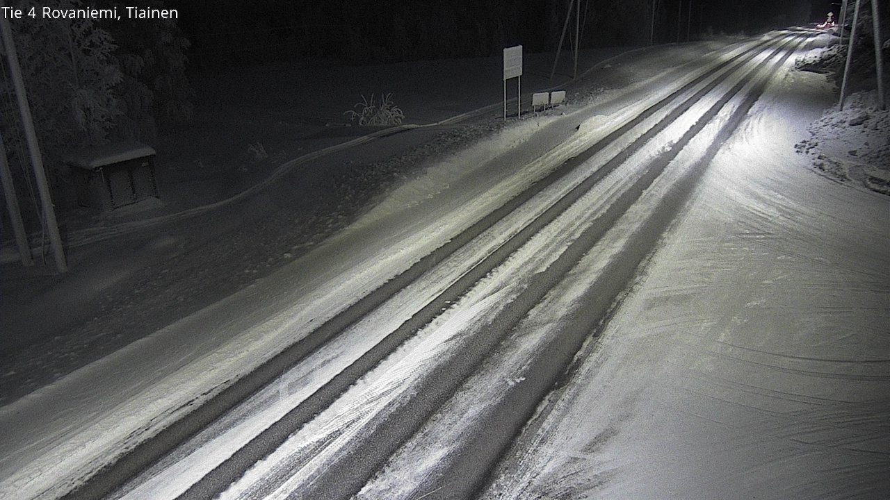 Kelikamerat Kuva Tie 4 Rovaniemi, Tiainen, Rovaniemi, Lappi