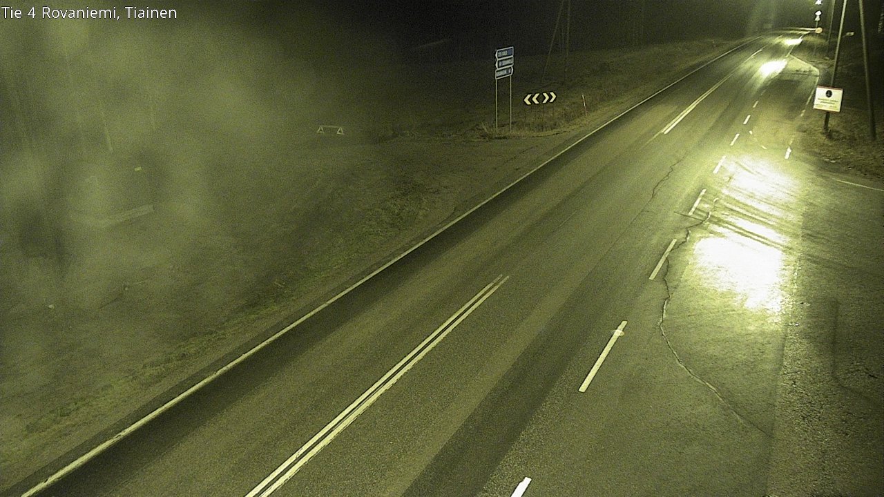 Kelikamerat Kuva Tie 4 Rovaniemi, Tiainen, Rovaniemi, Lappi