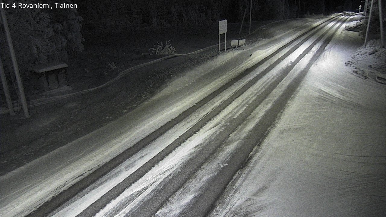 Kelikamerat Kuva Tie 4 Rovaniemi, Tiainen, Rovaniemi, Lappi