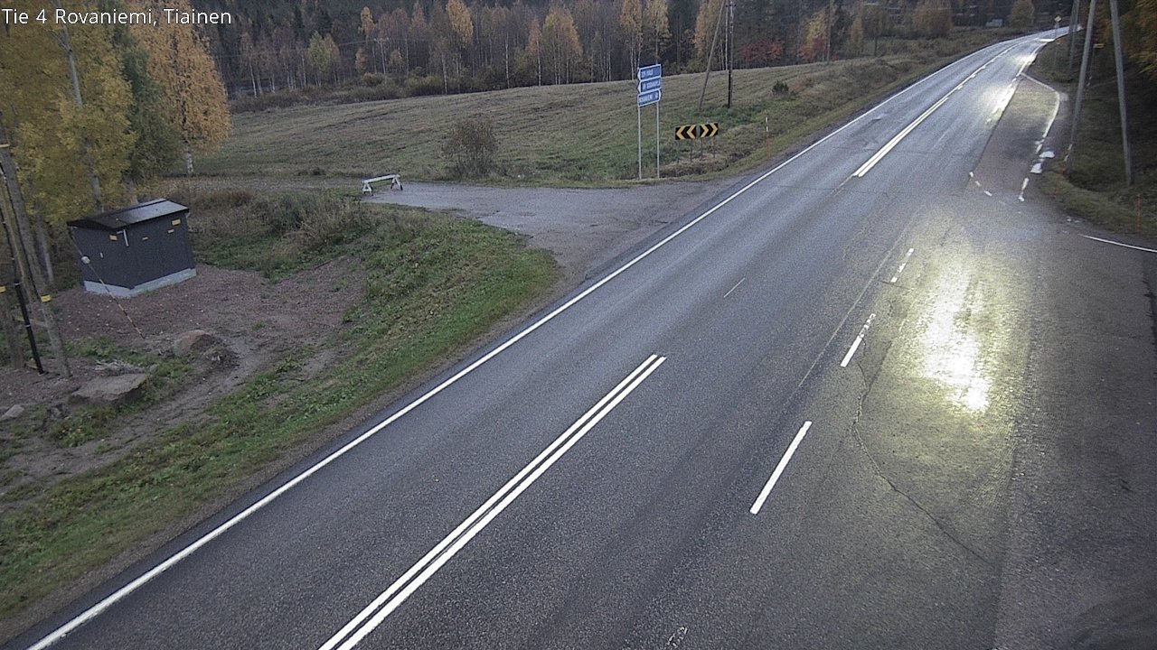 Kelikamerat Kuva Tie 4 Rovaniemi, Tiainen, Rovaniemi, Lappi