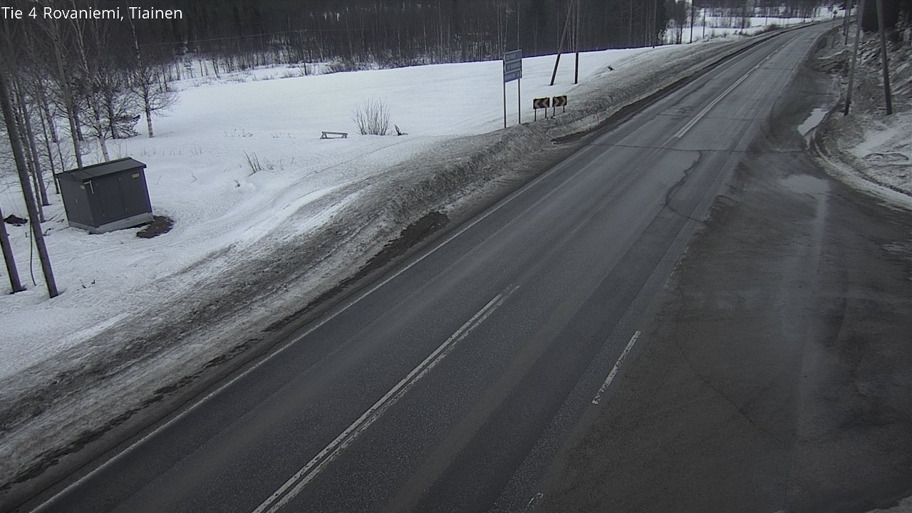 Kelikamerat Kuva Tie 4 Rovaniemi, Tiainen, Rovaniemi, Lappi