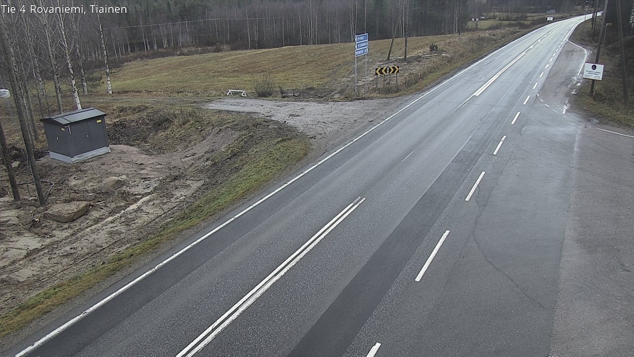 Kelikamerat Kuva Tie 4 Rovaniemi, Tiainen, Rovaniemi, Lappi