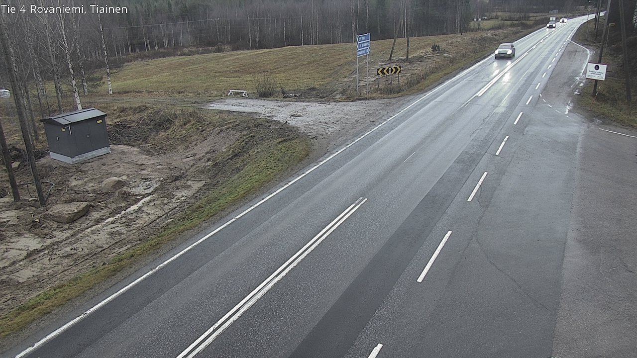 Kelikamerat Kuva Tie 4 Rovaniemi, Tiainen, Rovaniemi, Lappi