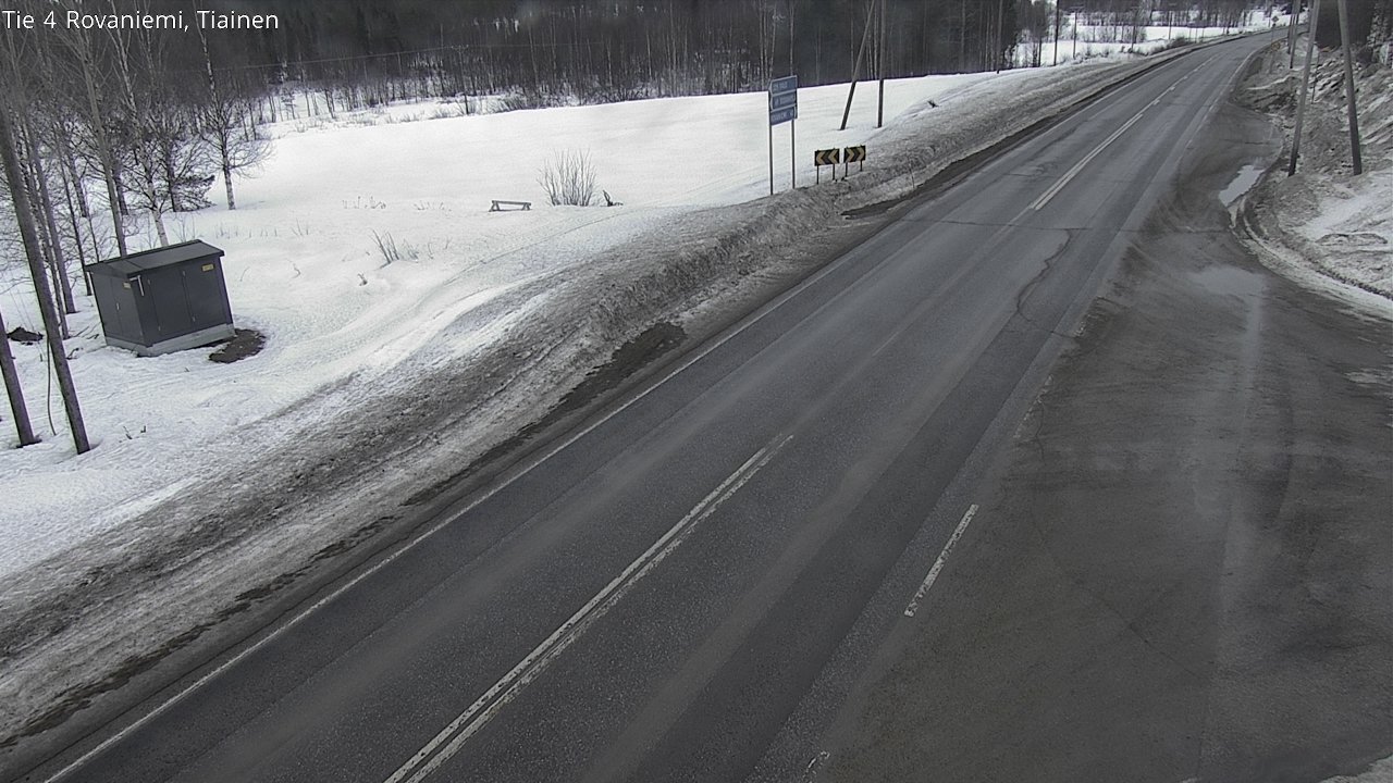 Kelikamerat Kuva Tie 4 Rovaniemi, Tiainen, Rovaniemi, Lappi