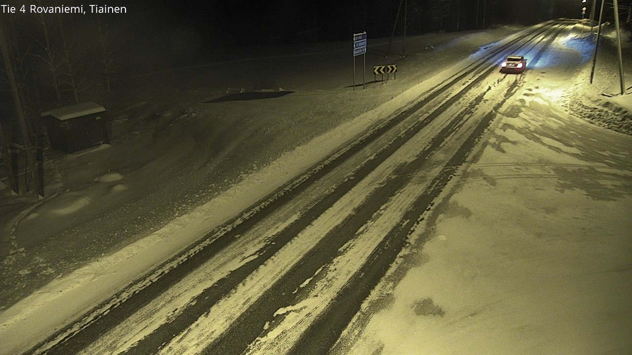 Kelikamerat Kuva Tie 4 Rovaniemi, Tiainen, Rovaniemi, Lappi