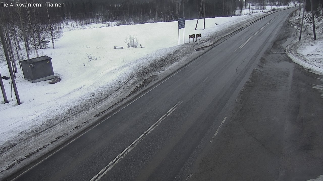 Kelikamerat Kuva Tie 4 Rovaniemi, Tiainen, Rovaniemi, Lappi