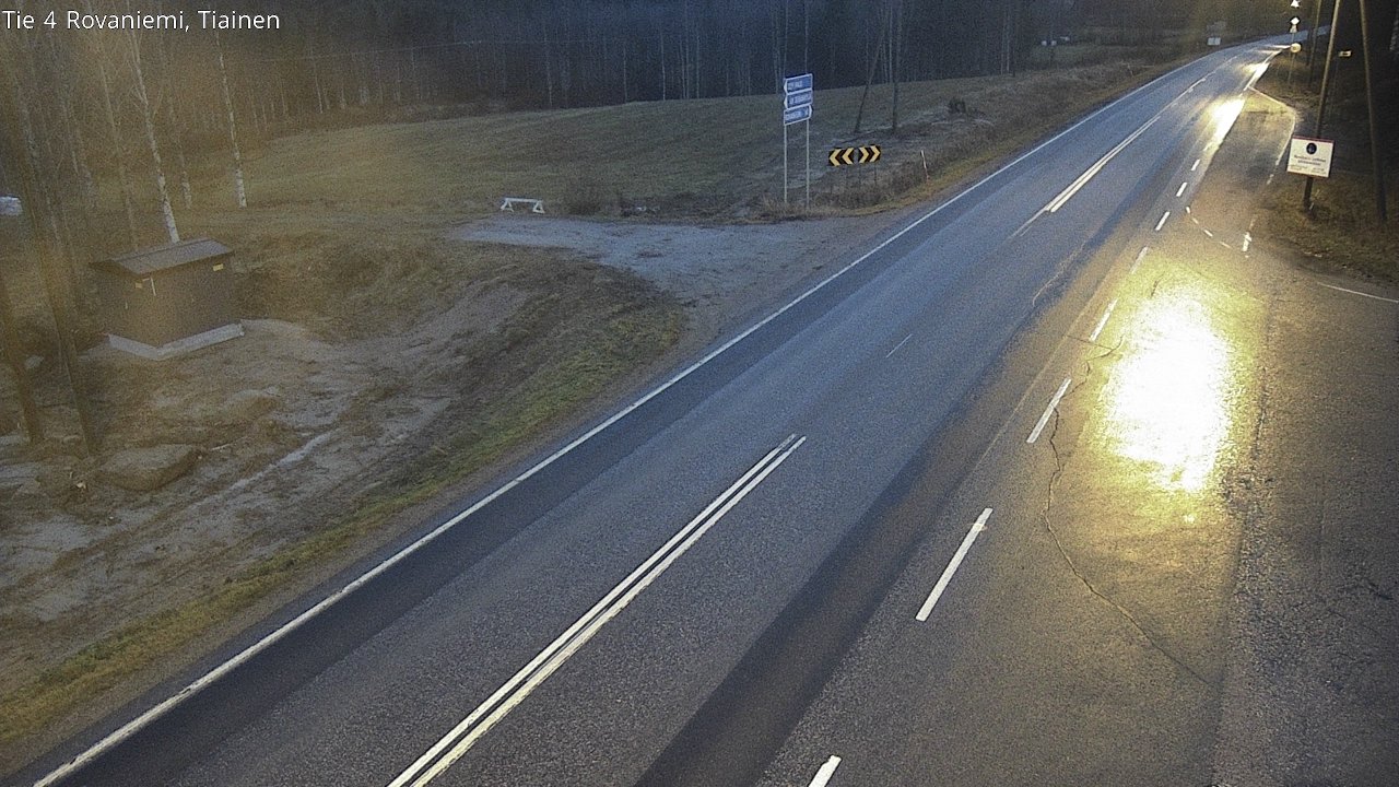 Kelikamerat Kuva Tie 4 Rovaniemi, Tiainen, Rovaniemi, Lappi