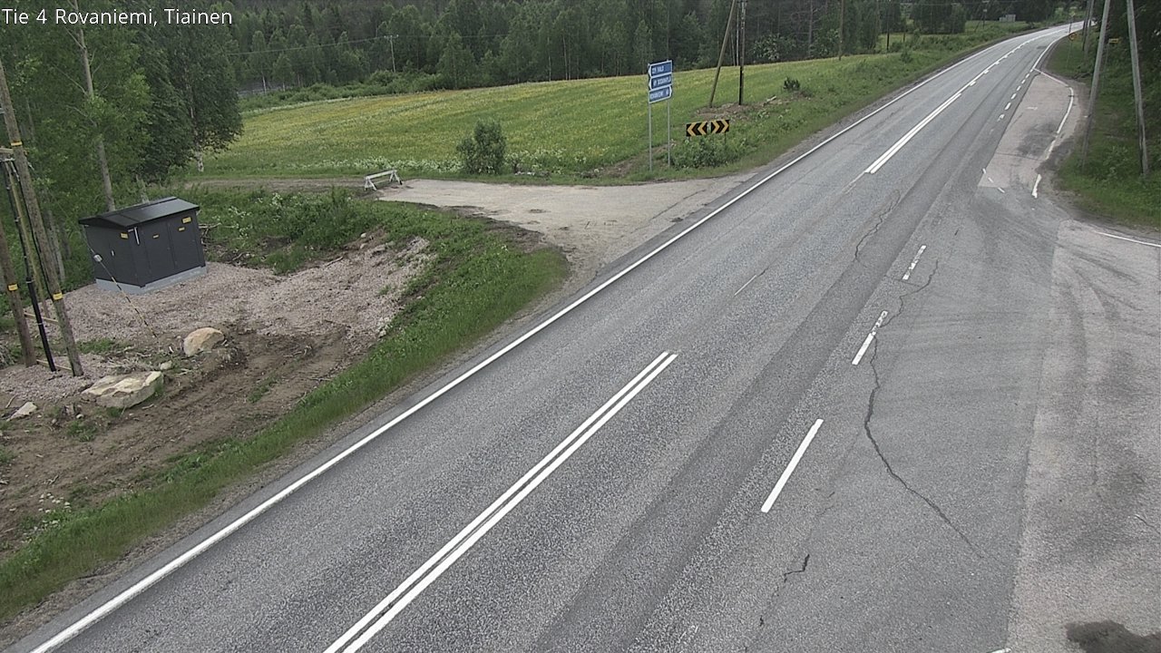 Kelikamerat Kuva Tie 4 Rovaniemi, Tiainen, Rovaniemi, Lappi