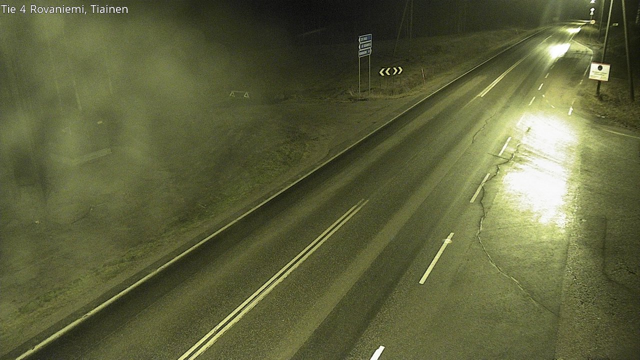 Kelikamerat Kuva Tie 4 Rovaniemi, Tiainen, Rovaniemi, Lappi