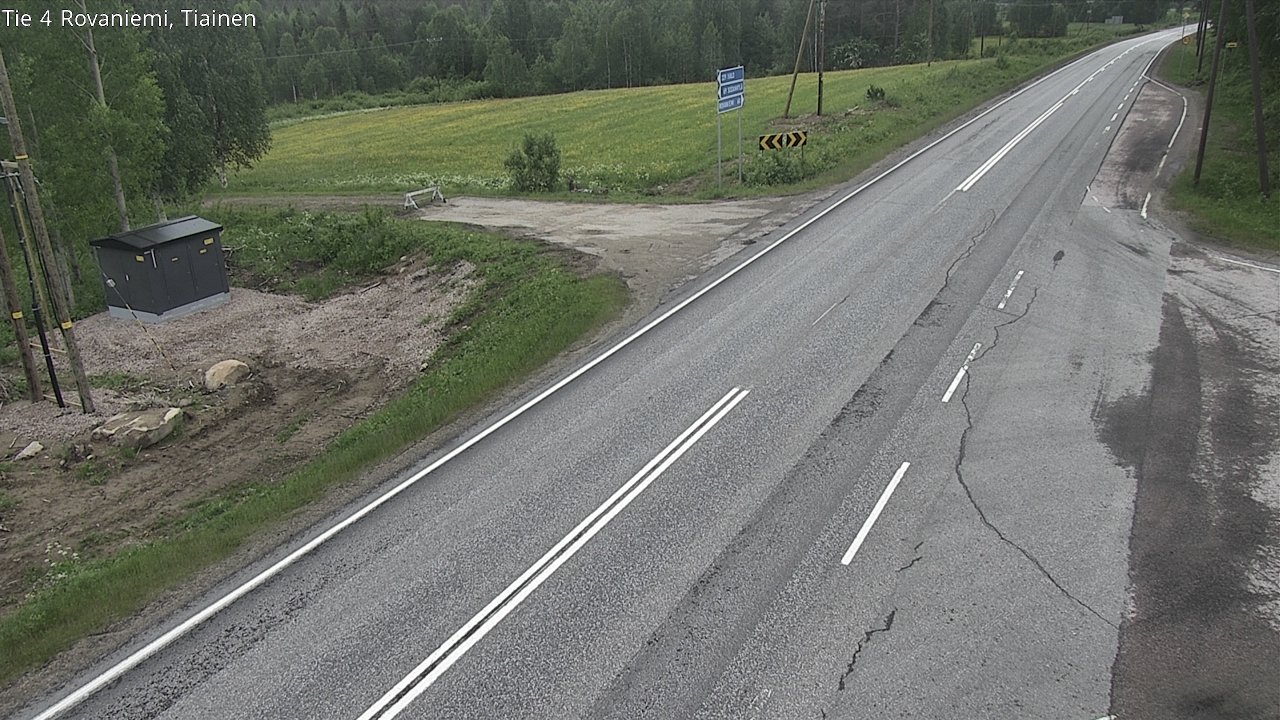 Kelikamerat Kuva Tie 4 Rovaniemi, Tiainen, Rovaniemi, Lappi