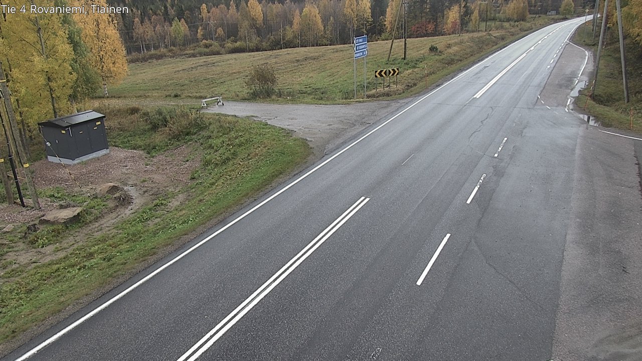 Kelikamerat Kuva Tie 4 Rovaniemi, Tiainen, Rovaniemi, Lappi